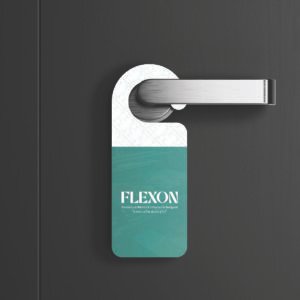 Door tag printing Riyadh by Flexon
