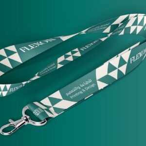 طباعة شريطة تعليق (لانيارد) مخصصة بشعار فليكسون بالرياض