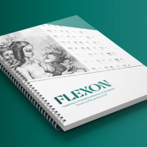 طباعة غلاف نوت بوك سلك مقوى بشعار الشركة في الرياض.